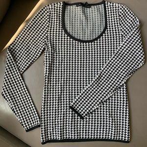 NWOT Houndstooth Shirt